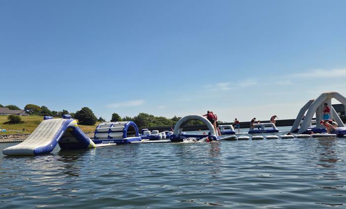 Aqua Park at Llys-y-fran